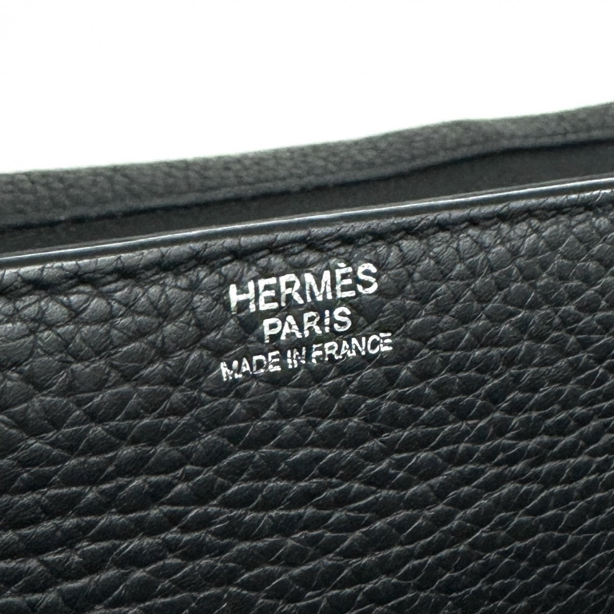 エルメス HERMES スティーブブザス35 スティーブブザス　35 バッグ ショルダーバッグ トリヨンクレマンス ノワール ブラック 黒 シルバー金具