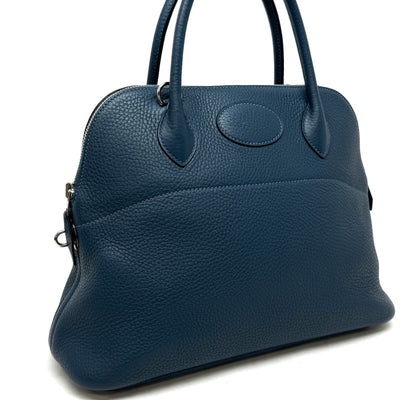 HERMES HERMES Bolide 31 Bolide 31 Bag, Tote bag, Shoulder bag, Toryon Clemence, Corver, Blue, Silver hardware