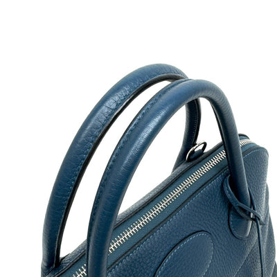 HERMES HERMES Bolide 31 Bolide 31 Bag, Tote bag, Shoulder bag, Toryon Clemence, Corver, Blue, Silver hardware