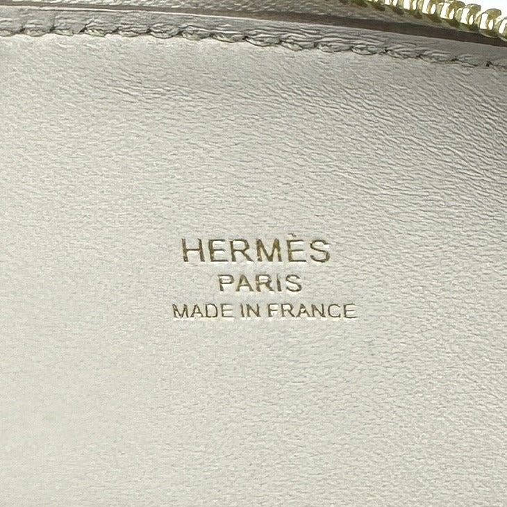 HERMES HERMES Bolide 1923 Bolide 1923 mini Bag Shoulder Bag Ever Color Betton Light Gray Gold Hardware Ever Color