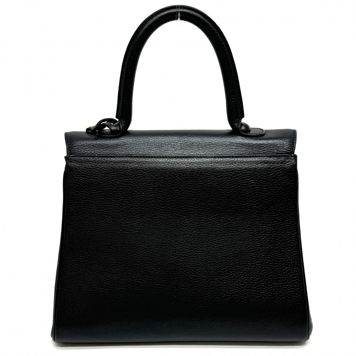 DELVAUX Delvaux Brillon PM Brillon PM 包，手提袋，皮革，黑色，金色配件