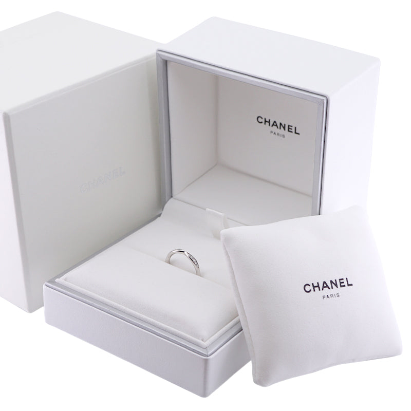 シャネル CHANEL エタニティリング ハーフエタニティ カメリア コレクション リング 指輪 Pt950 シルバー ダイヤリング 結婚指輪 マリッジリング プラチナ