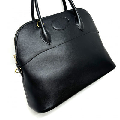 HERMES HERMES Bolide 35 Bolide 35 Bag, Tote Bag, Shoulder Bag, Leather, Noir, Black, Gold Fittings