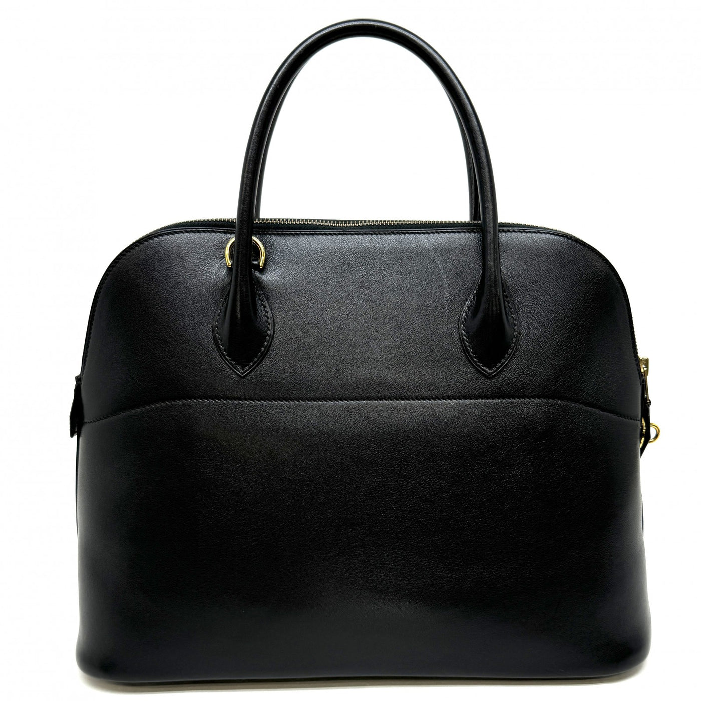 HERMES HERMES Bolide 35 Bolide 35 Bag, Tote Bag, Shoulder Bag, Leather, Noir, Black, Gold Fittings