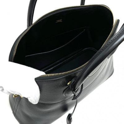 HERMES HERMES Bolide 35 Bolide 35 Bag, Tote Bag, Shoulder Bag, Leather, Noir, Black, Gold Fittings