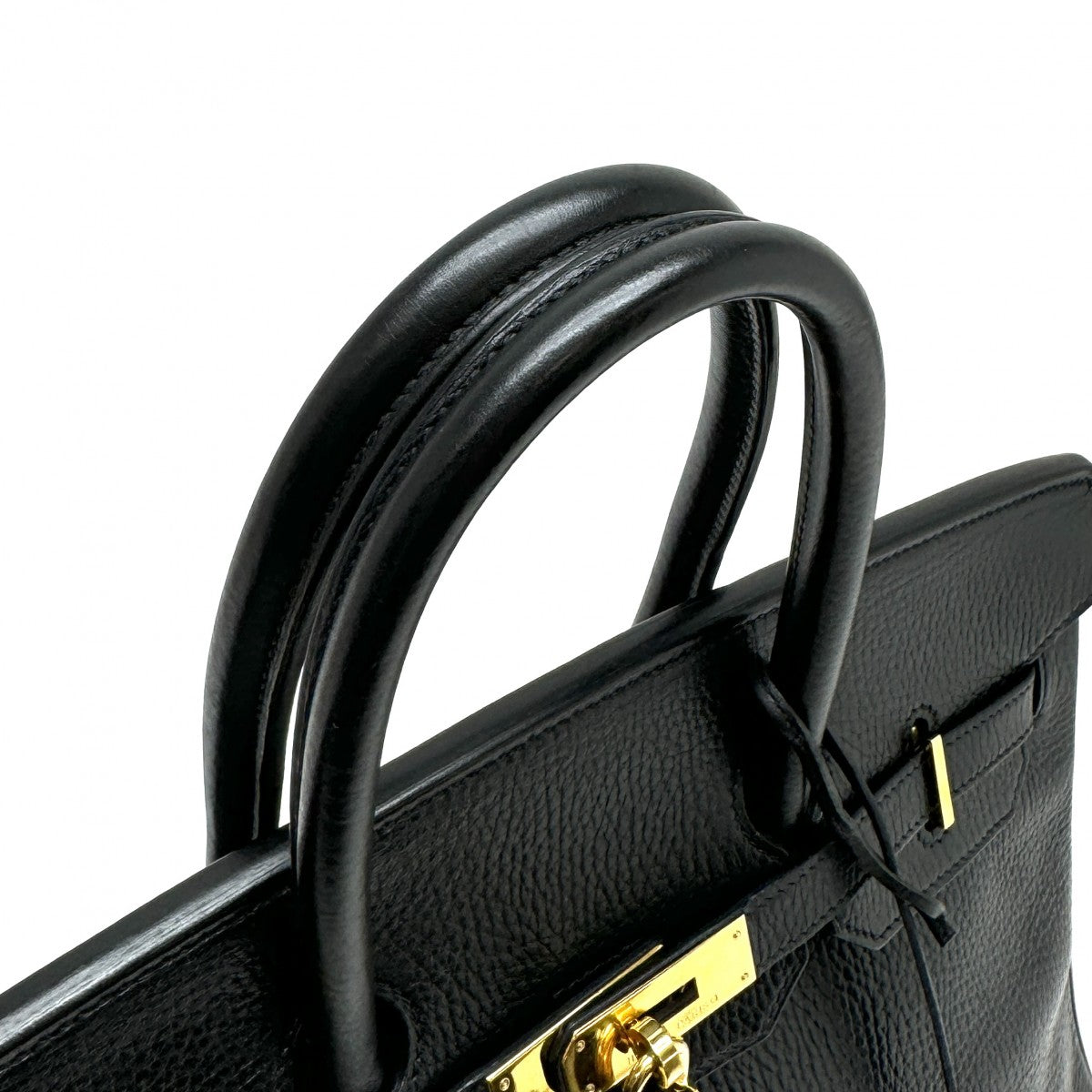 HERMES HERMES Birkin 35 Birkin 35 Bag, tote bag, Ardennes, noir, black, gold fittings