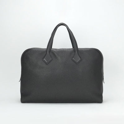 HERMES 爱马仕 Victoria 40 Victoria 40 Victoria 2 袋肩袋Torillon Clemence棕色银硬件
