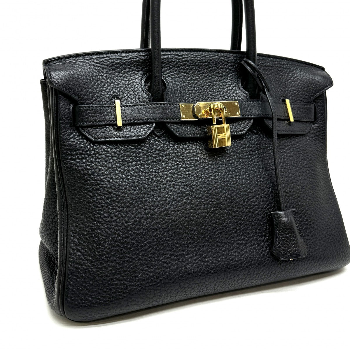 HERMES 헤르메스 Birkin 30 Birkin 30 토트 백 토고 누아 블랙 골드 하드웨어