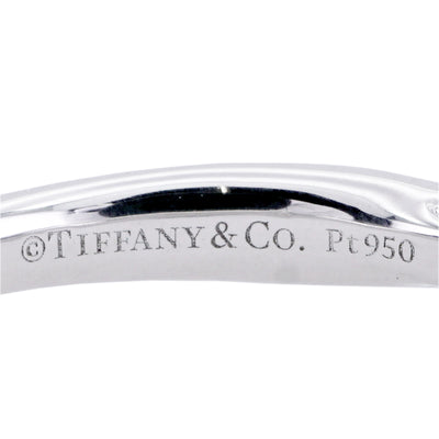 Tiffany & Co. Tiffany＆Co。 Tiffany & Co. 和谐环PT950白金钻石订婚铂金