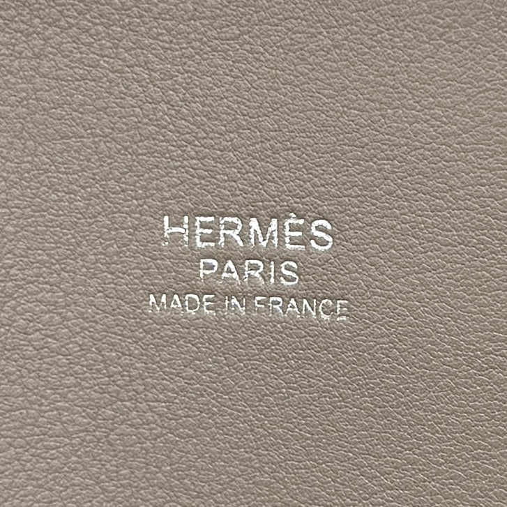 HERMES 爱马仕 Bolide 27 Bolide 27 包，手提袋，肩膀包，迅捷，etoop，灰色，格雷格，银色配件，手提包，vo swift