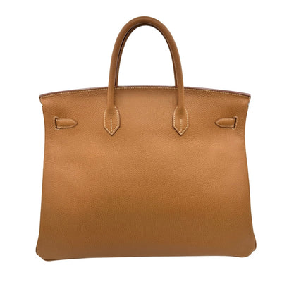 HERMES 헤르메스 Birkin 40 Birkin 40 가방, 토트 백, Ardennes, 금, 갈색, 갈색, 금 피팅