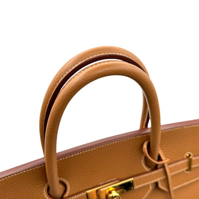 HERMES HERMES Birkin 40 Birkin 40 Bag, tote bag, Ardennes, gold, brown, brown, gold fittings