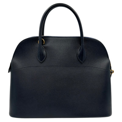 HERMES HERMES Bolide 35 Bolide 35 Bag, Tote Bag, Shoulder Bag, Kushbell, Navy, Navy, Gold Fittings