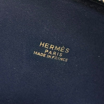 エルメス HERMES ボリード35 ボリード 35 バッグ トートバッグ ショルダーバッグ クシュベル ネイビー 紺 ゴールド金具