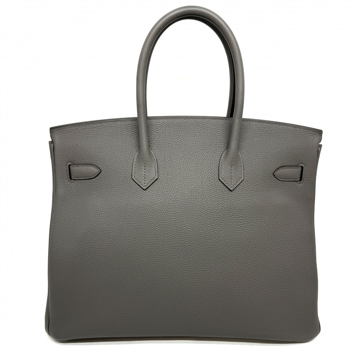 HERMES 爱马仕 Birkin 35 Birkin 35 袋手提袋dogo etan灰金色硬件手提包