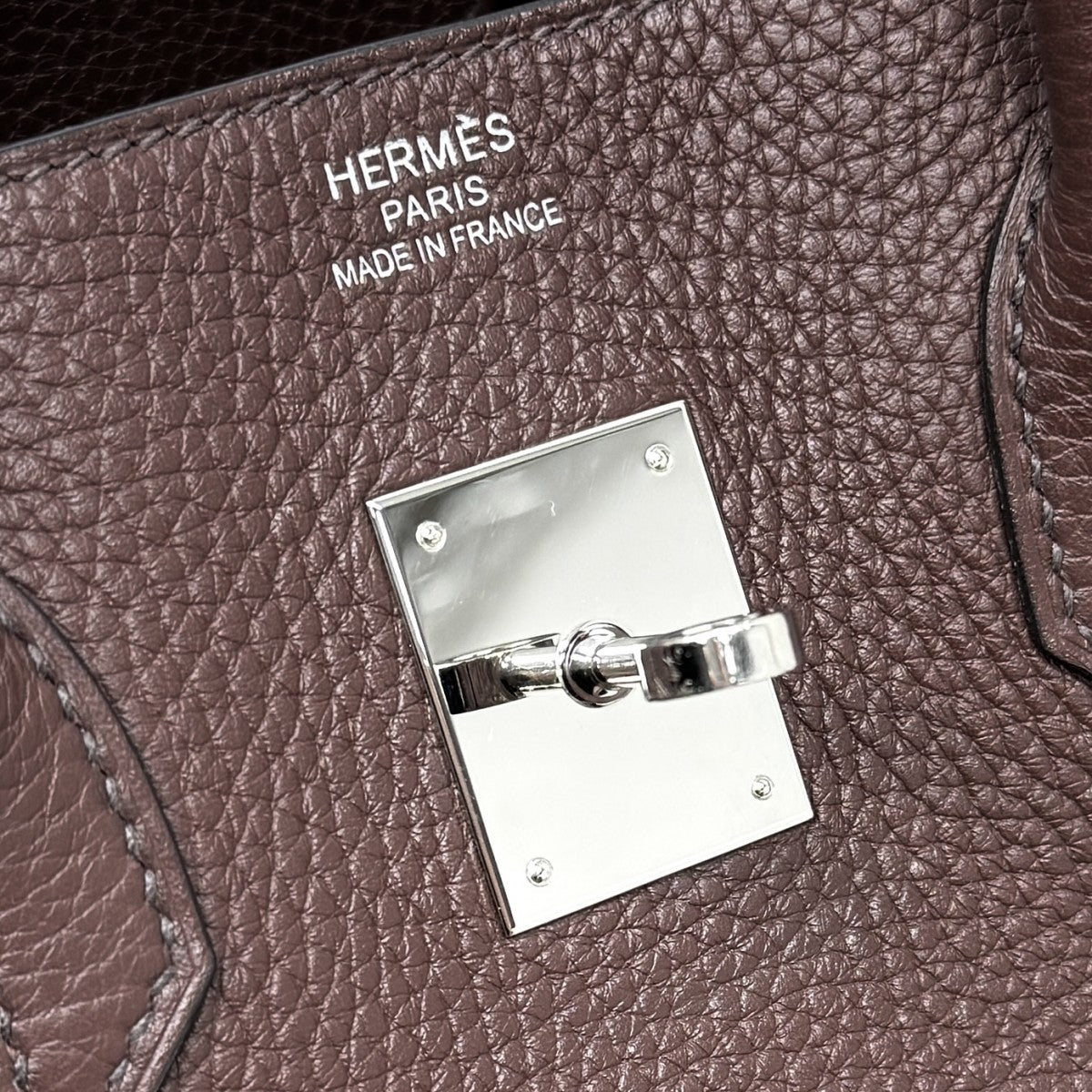 HERMES HERMES Birkin 35 Birkin 35 Tote bag Toryon Clemence Brown Silver hardware