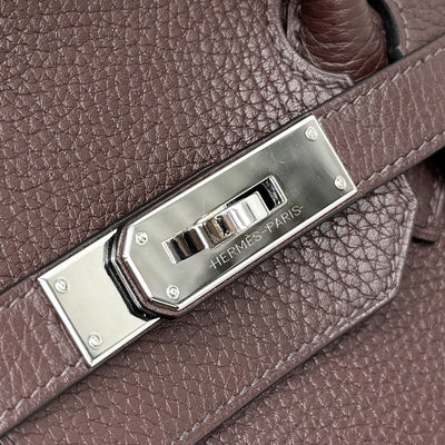 HERMES 헤르메스 Birkin 35 Birkin 35 토트 백 토리 온 클레멘스 브라운 실버 하드웨어