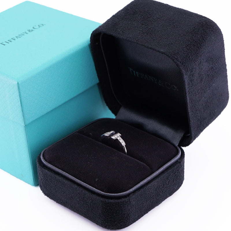 Tiffany & Co. Tiffany＆Co。 Tiffany & Co. T环750WG银