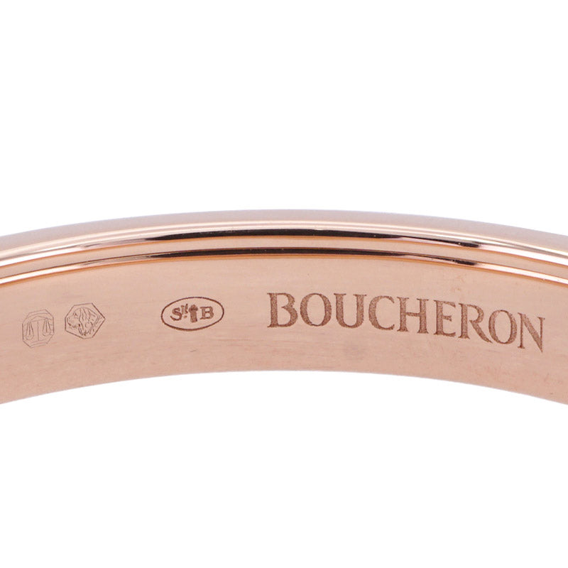 ブシュロン BOUCHERON キャトル クラシック リング ハーフ キャトルリング ピンクゴールド ブラウンPVD quatre classique リング 指輪 750PG ゴールド キャトル　クラシック ピンクゴールド