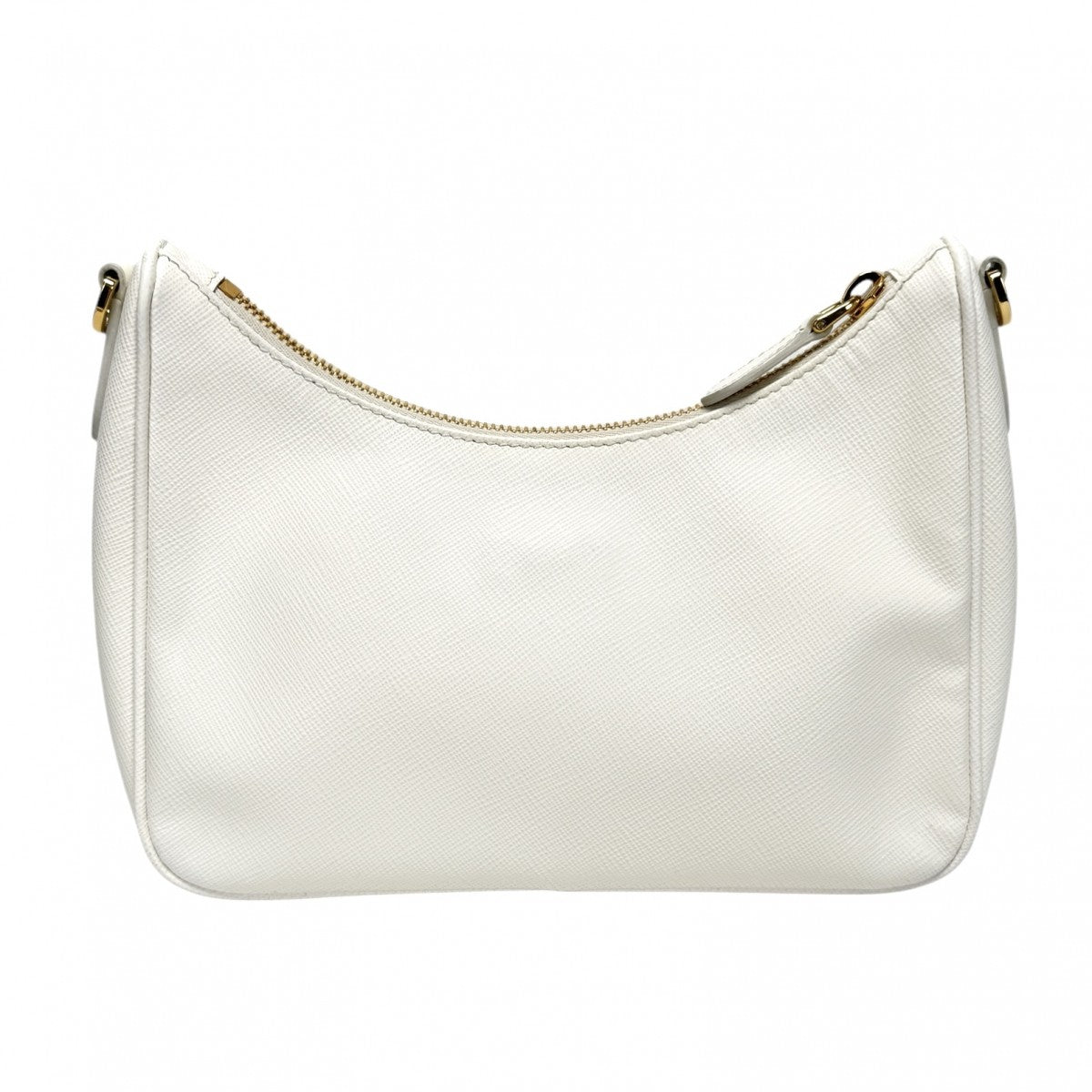 PRADA PRADA Re-Edition 2005 Bag, Tote Bag, Shoulder Bag, Saffiano Leather, White, White, Gold Hardware, Handbag, 2-way Bag