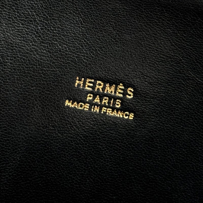 HERMES 헤르메스 Bolide 35 Bolide 35 가방, 토트 백, 숄더백, 아르 데네스, 느와르, 검은 색, 금 피팅