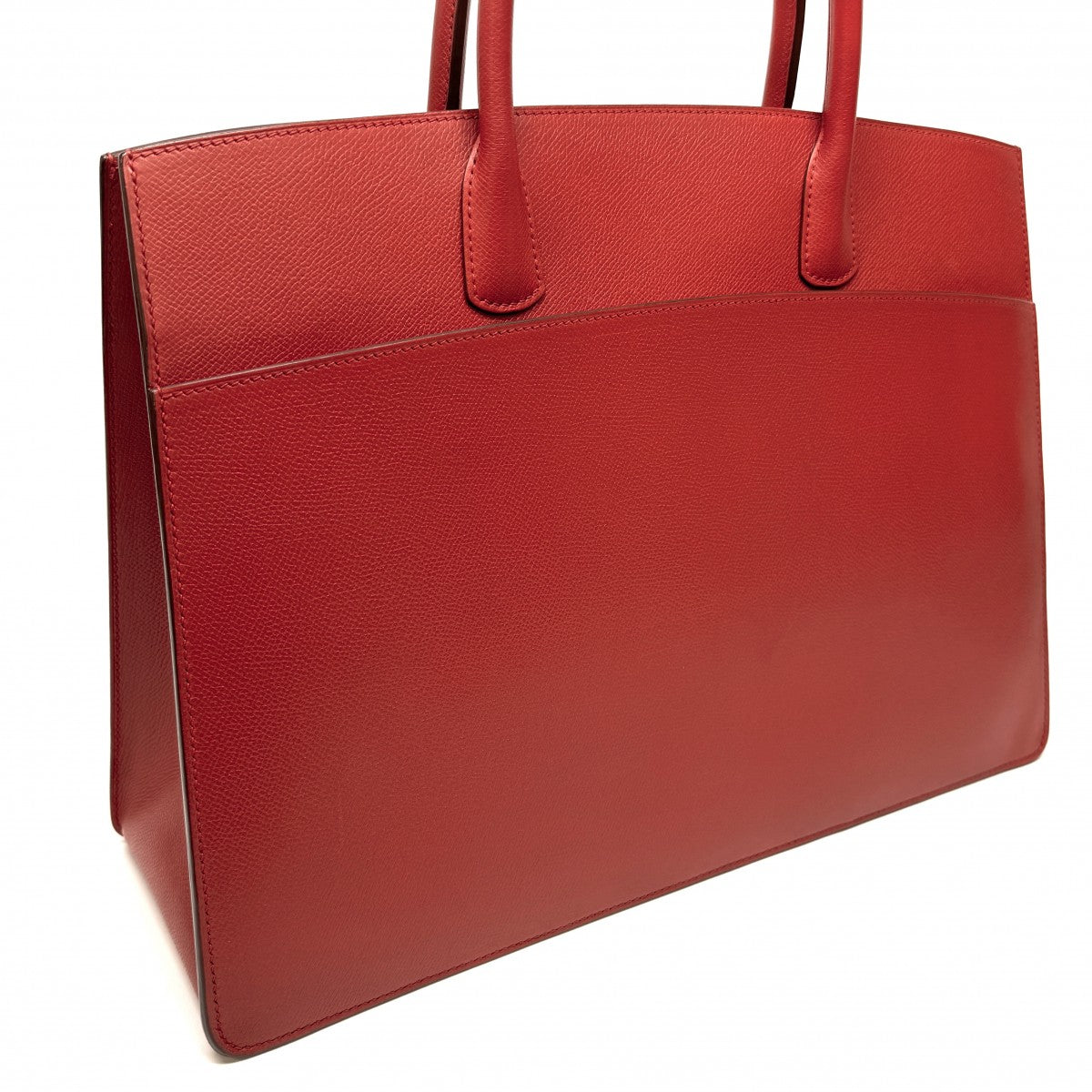 HERMES 爱马仕 Whitebus GM Whitebus GM 袋子手提袋Epson红色黄金硬件Vaugh Epson