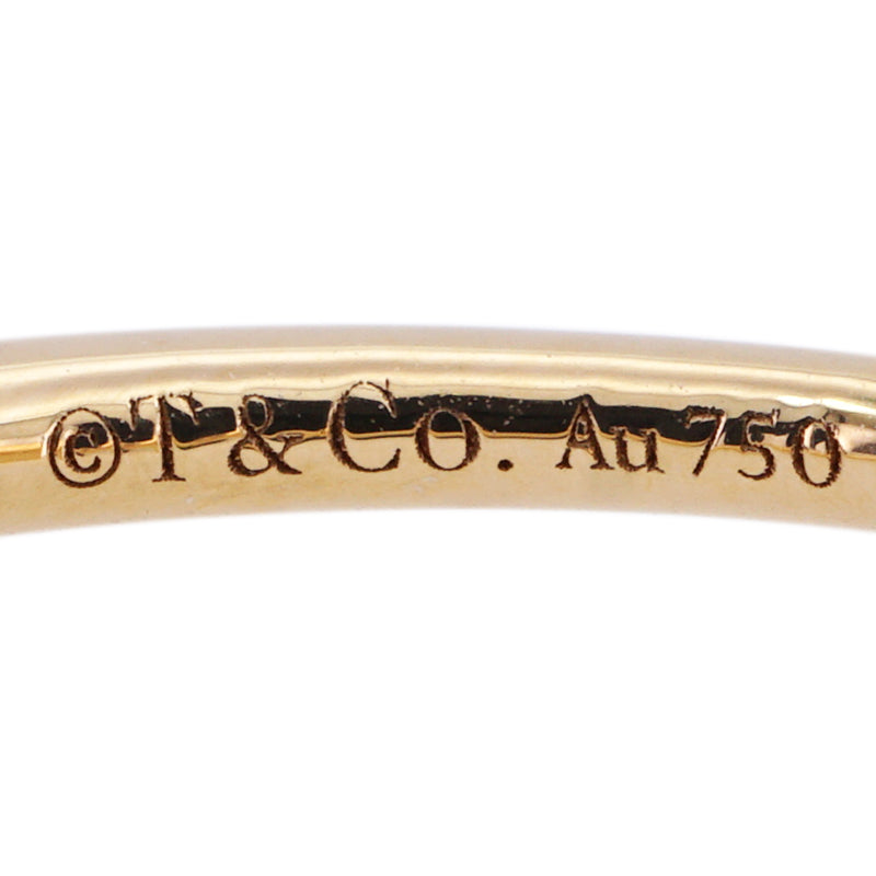 Tiffany & Co. TIFFANY&Co. Diamond Wire Ring T Wire Tiffany & Co. T-ring 750YG yellow gold diamond ring