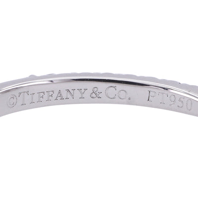 ティファニー TIFFANY&Co. ノヴォ ハーフエタニティリング リング 指輪 Pt950 プラチナ ハーフサークル 結婚指輪 ダイヤリング マリッジリング ダイヤモンド プラチナ