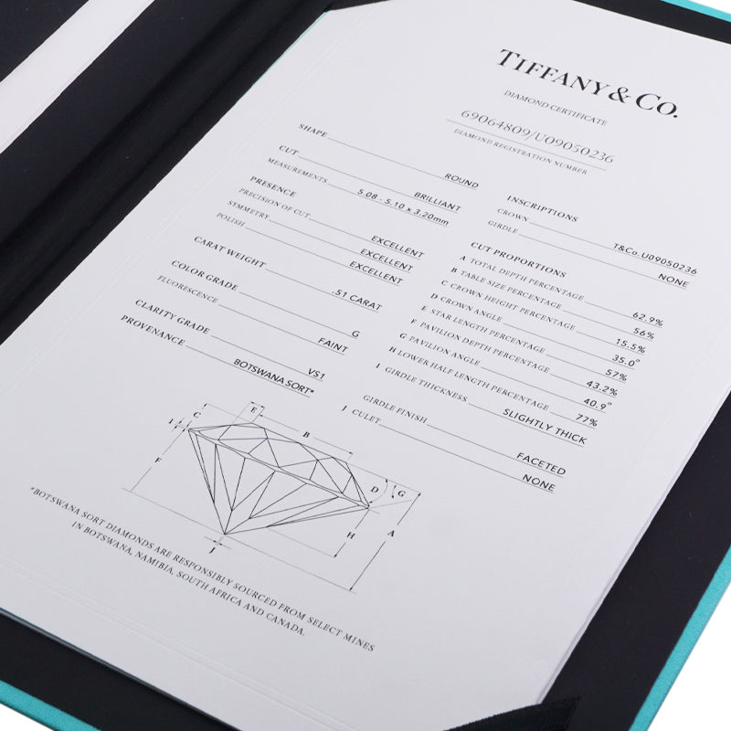 Tiffany & Co. TIFFANY&Co. Engagement Ring Channel Set Diamond Band Platinum Half Eternity Half Circle Tiffany & Co.Solitaire Channel Setting Ring Pt950 Silver Diamond Ring Half Eternity Half Circle Engagement Ring