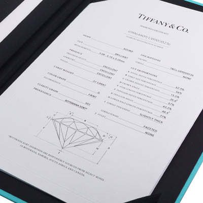 Tiffany & Co. Tiffany＆Co。 Tiffany & Co.纸牌频道设置环PT950银钻石戒指半个圆圈订婚戒指