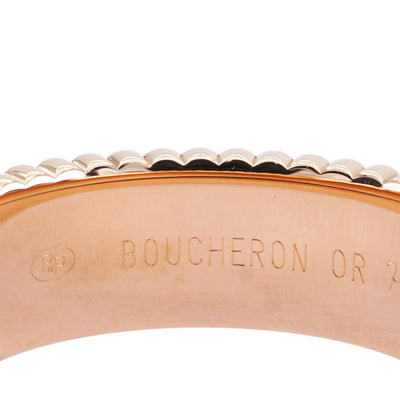 BOUCHERON Boucheron Quatre Classic Ring Small Quatre ring 퀘이터 클래식 링 750 핑크 골드 옐로우 골드 화이트 골드 핑크 골드 브라운 PVD