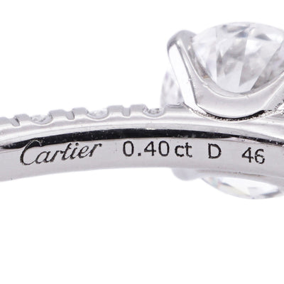 カルティエ Cartier エタンセル ドゥ カルティエ ソリテール リング エタンセルドゥカルティエソリテールリング ETINCELLE DE CARTIER RING リング 指輪 Pt950 シルバー ダイヤリング 婚約指輪 エンゲージリング プラチナ