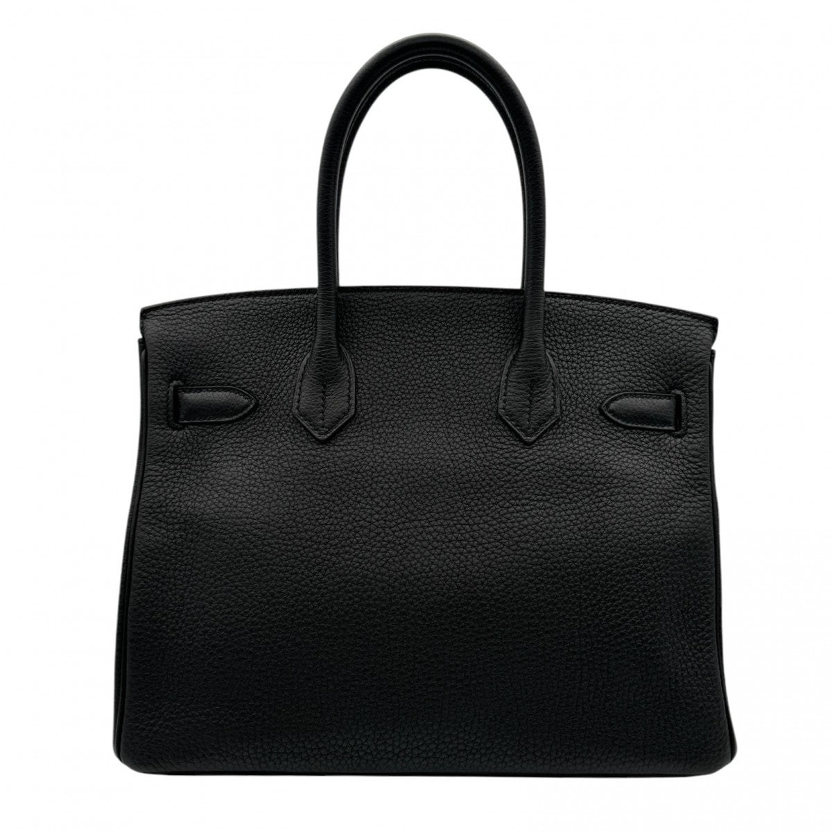 HERMES 헤르메스 Birkin 30 Birkin 30 토트 백 토고 누아 블랙 실버 하드웨어