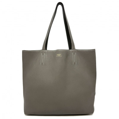 HERMES HERMES Double sens 36 Double sens 36 Double sens 36 Double sens 45 Tote bag Toryon Clemence Glietin Canopy Grey Green