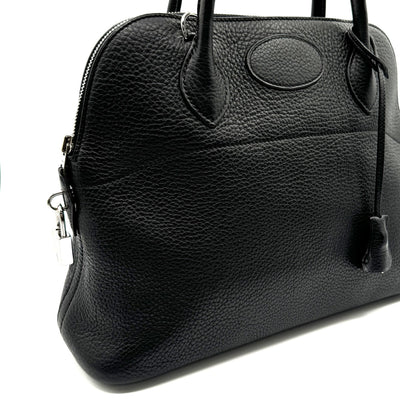 HERMES HERMES Bolide 31 Bolide 31 Bag, Tote bag, Shoulder bag, Toryon Clemence, Noir, Black, Silver hardware