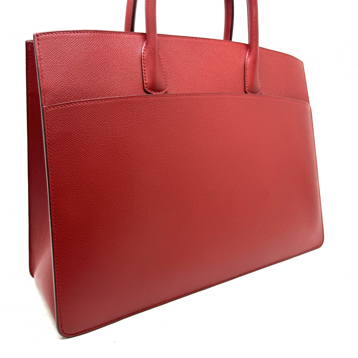 HERMES HERMES Whitebus GM Whitebus GM Bag Tote Bag Epson Red Red Vaugh Epson