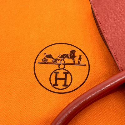 HERMES HERMES Whitebus GM Whitebus GM Bag Tote Bag Epson Red Red Vaugh Epson