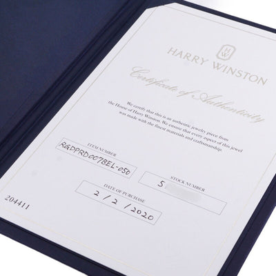 HARRY WINSTON 哈利·温斯顿钟订婚戒指铃铛订婚戒指铃铛订婚铃声铃声，哈里·温斯顿戒指pt950银钻石戒指订婚戒指铂金完全永恒