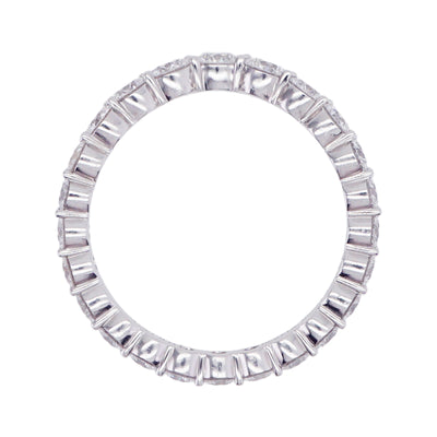 HARRY WINSTON HARRY WINSTON Winston Truly Band Ring Ring Pt950 Silver Full Eternity Eternity Ring Diamond Ring Marriage Ring Platinum