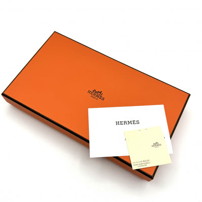 エルメス HERMES ベアンスフレ ベアン スフレ 財布 長財布 ロングウォレット エプソン エトゥープ グレー グレージュ ゴールド金具 ヴォーエプソン