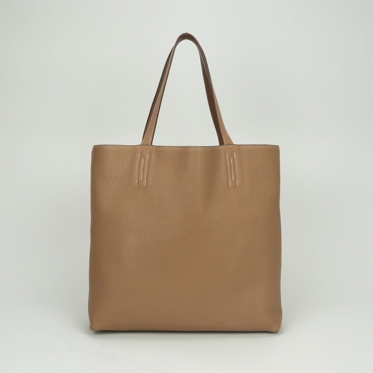 HERMES 爱马仕 Double sens 36 Double sens 36 Double sens 36 袋手提袋torillon clemence tabac骆驼棕色米色棕色