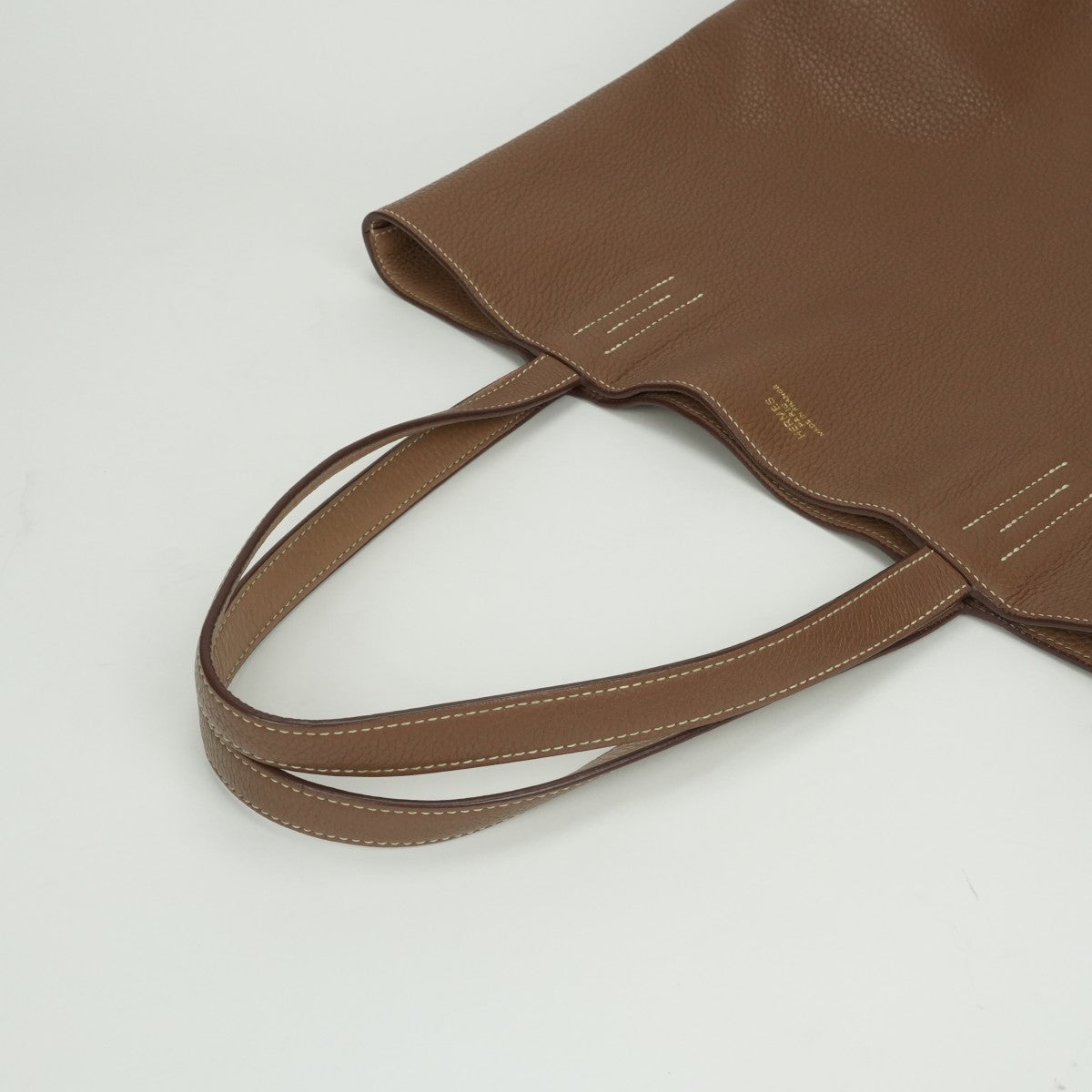 HERMES 爱马仕 Double sens 36 Double sens 36 Double sens 36 袋手提袋torillon clemence tabac骆驼棕色米色棕色