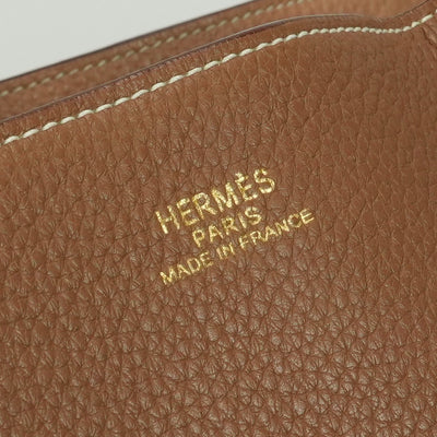 HERMES 爱马仕 Double sens 36 Double sens 36 Double sens 36 袋手提袋torillon clemence tabac骆驼棕色米色棕色