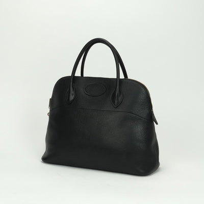 エルメス HERMES ボリード35 ボリード 35 ボリード37 バッグ トートバッグ アルデンヌ ノワール Noir ブラック Black 黒 ゴールド金具 ハンドバッグ