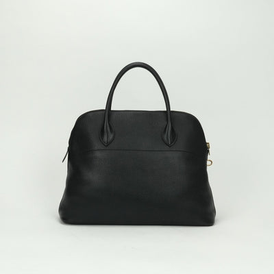 エルメス HERMES ボリード35 ボリード 35 ボリード37 バッグ トートバッグ アルデンヌ ノワール Noir ブラック Black 黒 ゴールド金具 ハンドバッグ