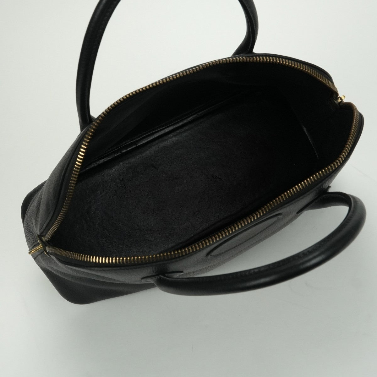 エルメス HERMES ボリード35 ボリード 35 ボリード37 バッグ トートバッグ アルデンヌ ノワール Noir ブラック Black 黒 ゴールド金具 ハンドバッグ