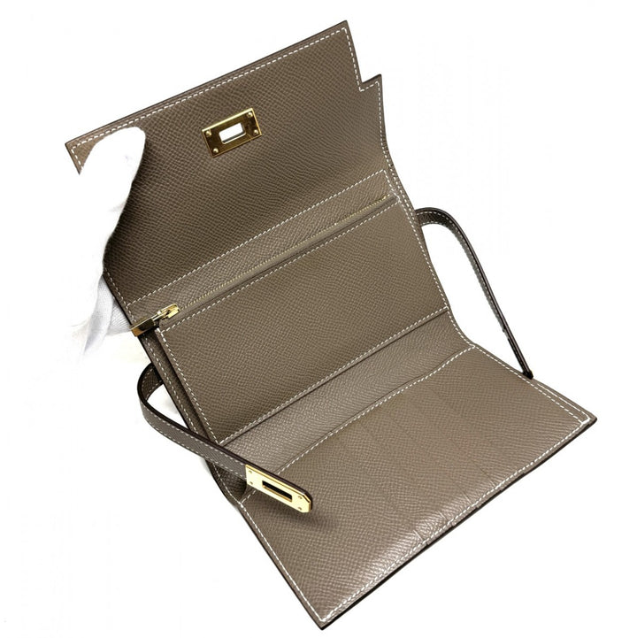 HERMES - 美品 HERMES エルメス ケリーミディアム クレ 財布