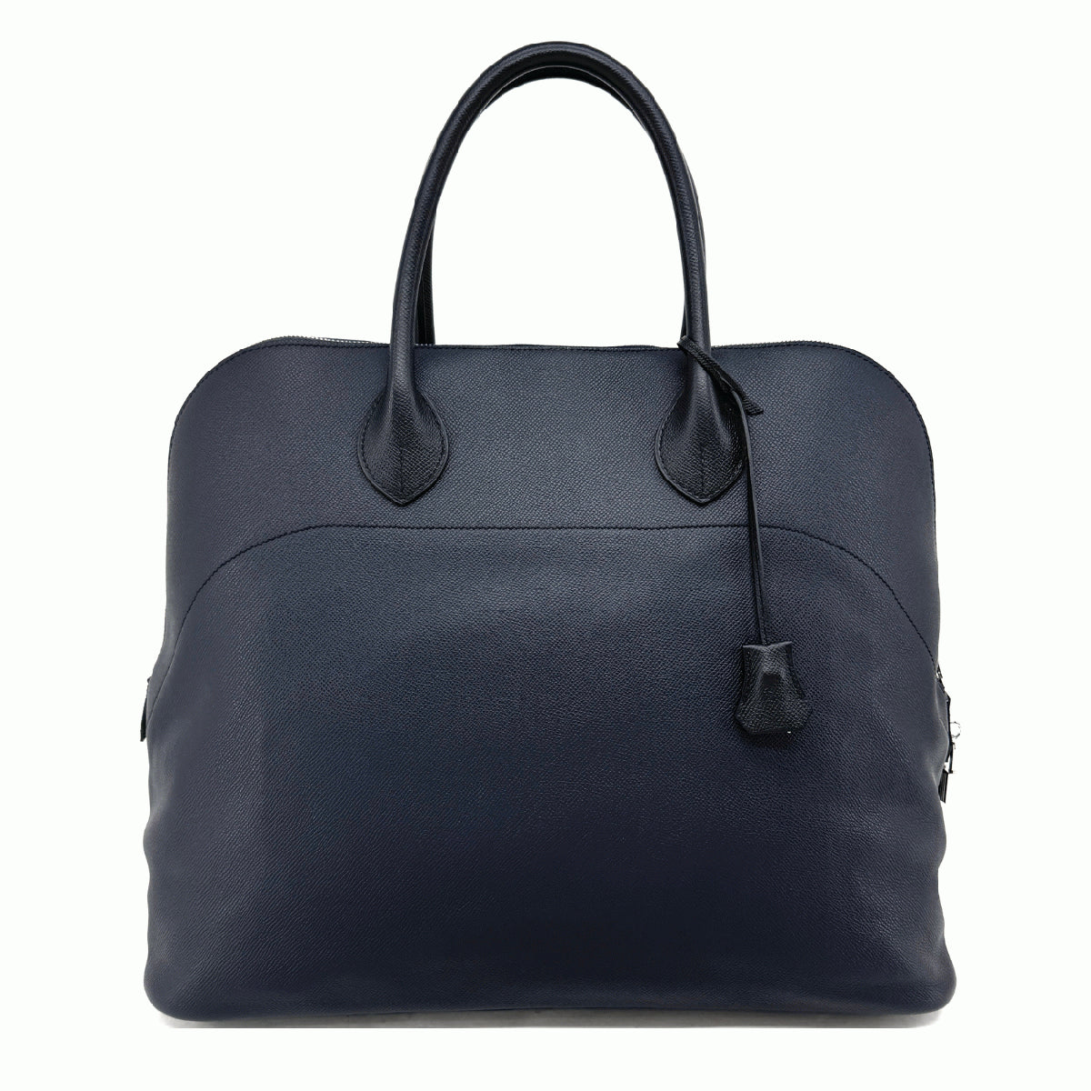 HERMES HERMES Bolide relax 45 Bolide relax 45 Bolide 45 Bag, Tote Bag, Epson, Blue Ocean, Noir, Navy, Black, Navy, Black, Silver Fittings Verso Bicolor