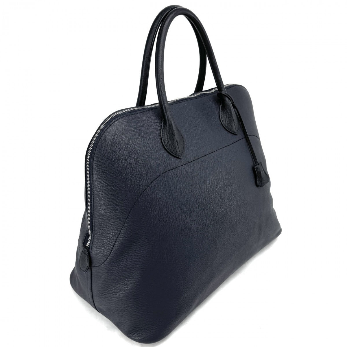 HERMES HERMES Bolide relax 45 Bolide relax 45 Bolide 45 Bag, Tote Bag, Epson, Blue Ocean, Noir, Navy, Black, Navy, Black, Silver Fittings Verso Bicolor