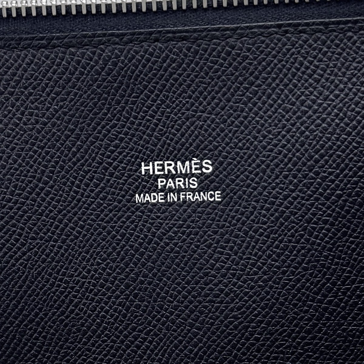 HERMES 헤르메스 Bolide relax 45 Bolide relax 45 Bolide 45 가방, 토트 백, 엡슨, 블루 오션, 느와르, 해군, 검은 색, 해군, 검은 색, 실버 피팅 Verso Bicolor